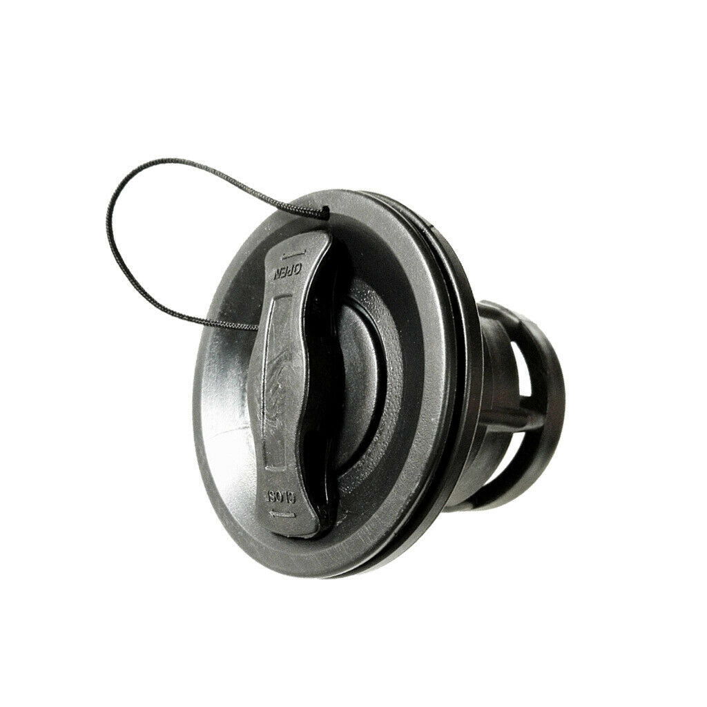 Double Seal Air Valve Replacement For Inflatable Boat Raft Kayak Canoe Black