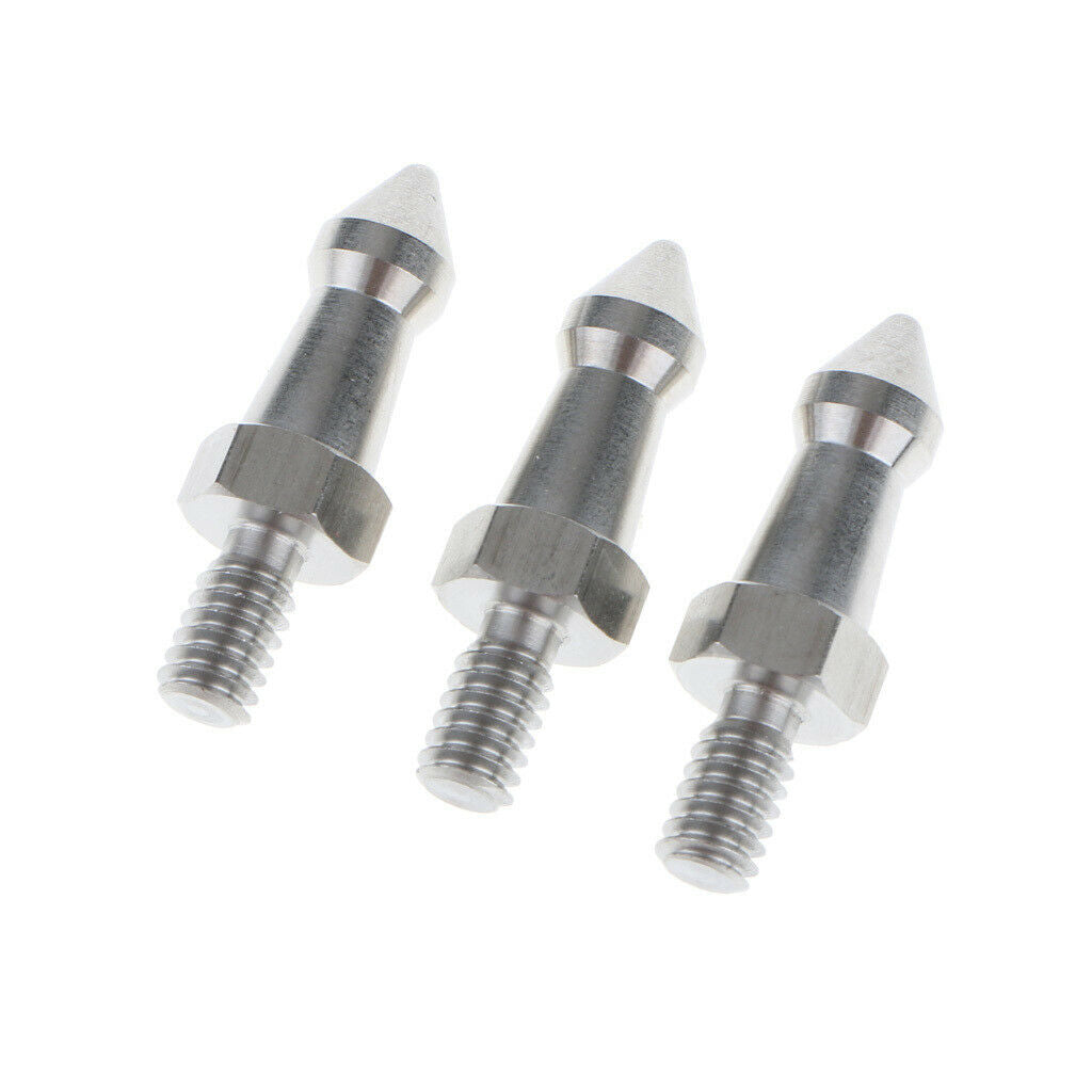 Replacement Tripod Monopod Foot Spike with 1/4'' Thread 4cm Long for Benro