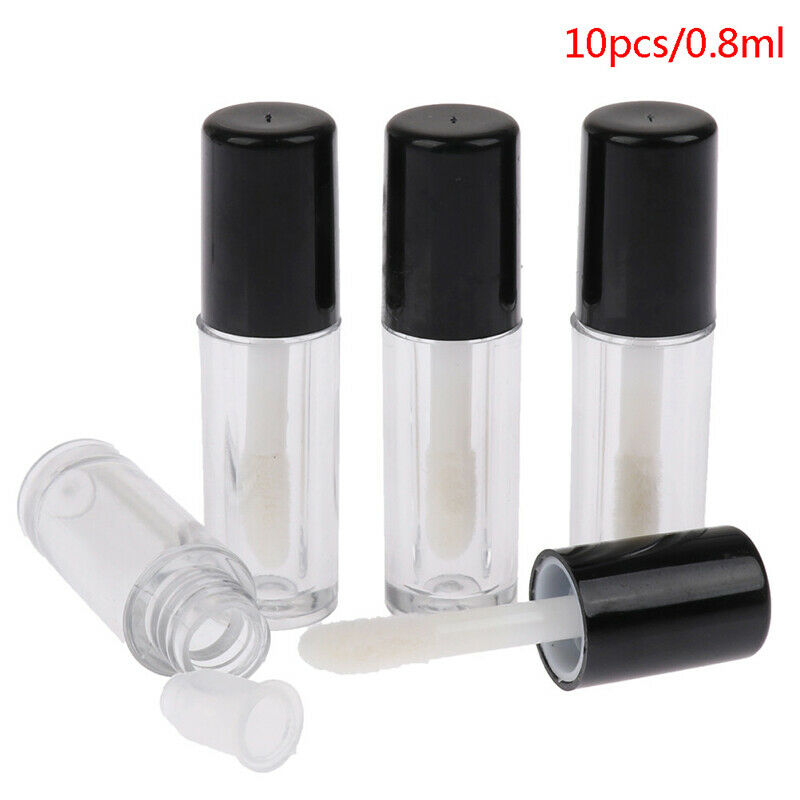 10pcs 0.8ml empty lip gloss tubes lip balm tube lipstick cosmetic containerJ DF