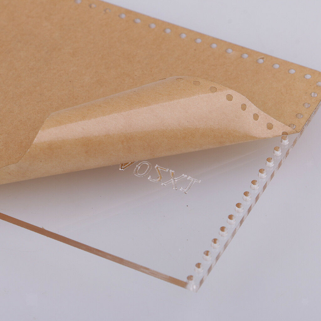 7Pcs DIY Acrylic Template Leather Stencils Art Crafts for Card Bag Making