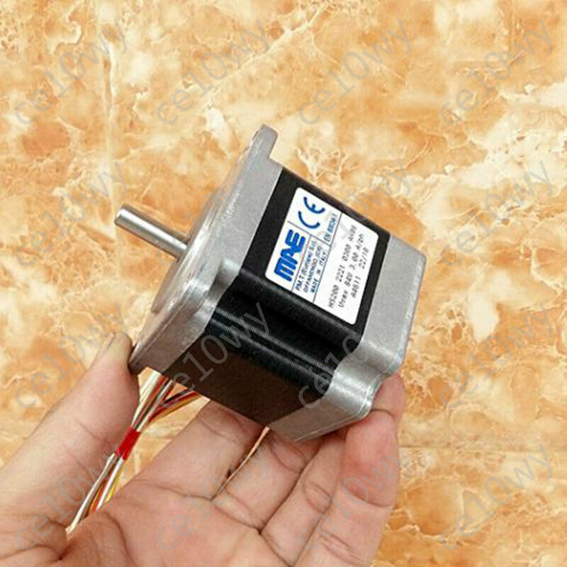 NEMA23 Stepper Motor 1.8 Degree 2 phase 8 wire 6.35mm Shaft Electric Motor DIY