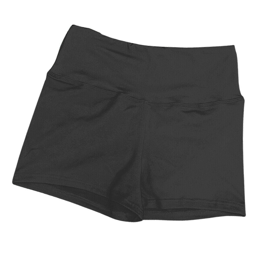 Sexy Stretch Womens Sports Shorts Female Short Pants Black L,Multicolor