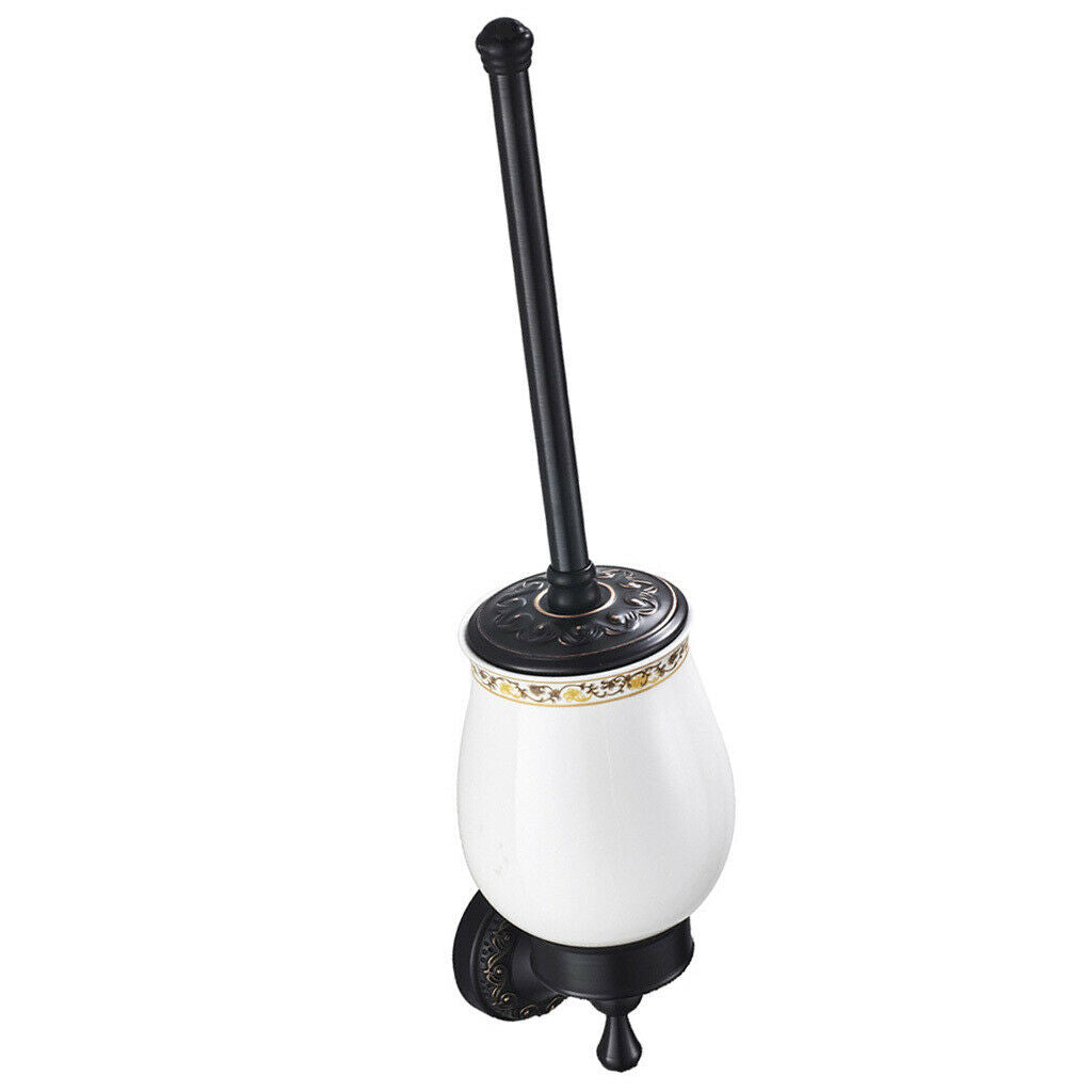 Wall Mounted Toilet Brush Compact Toilet Brush And Holder,Heavy Duty