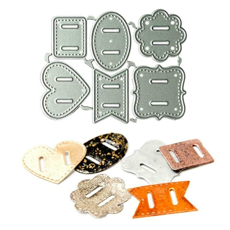 Buckle Metal Cutting Dies Stencil DIY Scrapbook Album Paper Card Template Mold