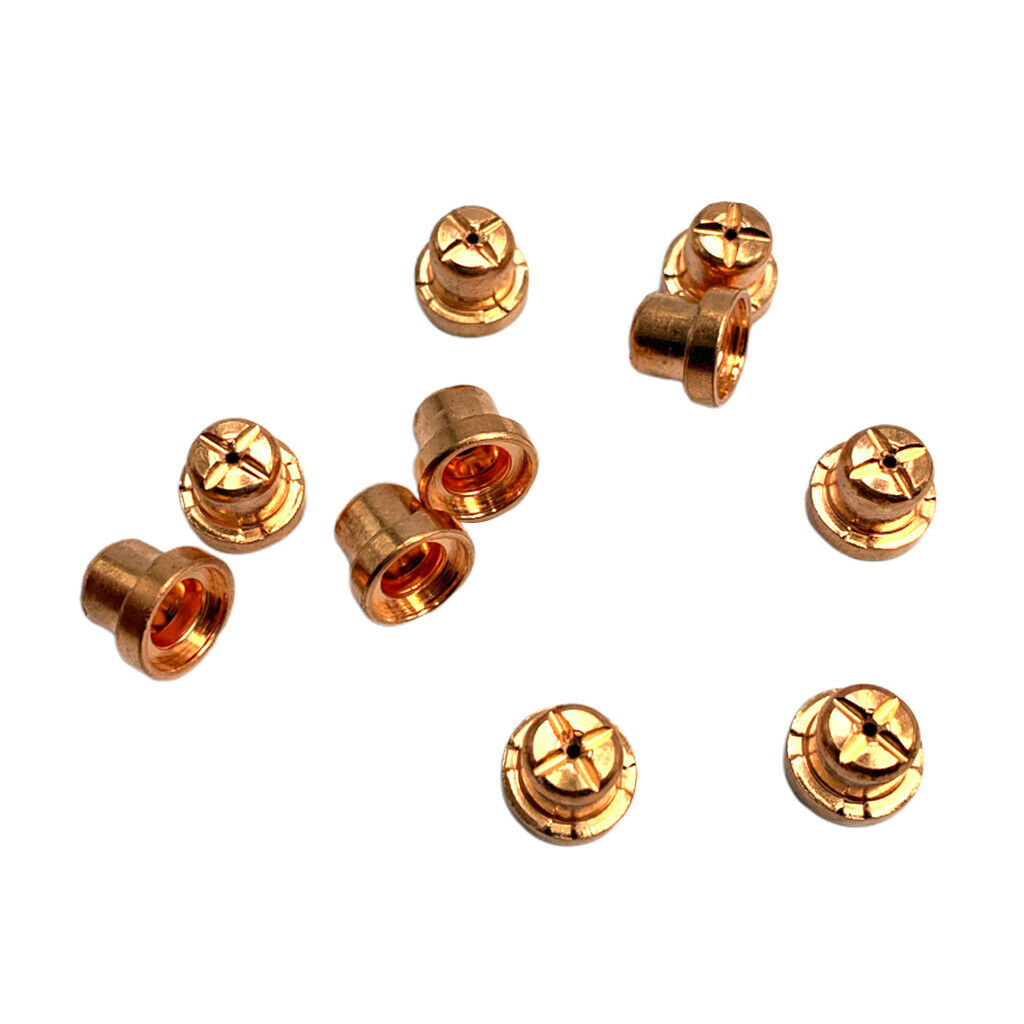 10 lot Air Plasma Cutting Torch Cutter Parts JG 50 Torch Kit JG-50 Nozzle,