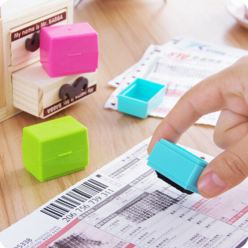 Roller stamp data security protection theft prevention id identity guardr.l8