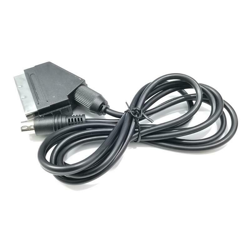 1.8m RGB Scart Lead cable For Sega -Mega Drive 2 -Genesis MD2 RGB AV Scar