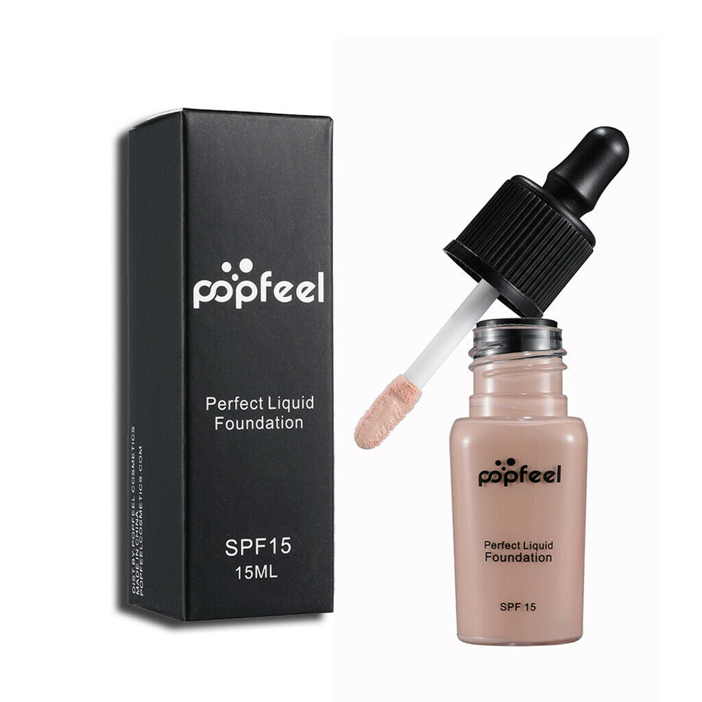 3 Colors Face Makeup Foundation Concealer Liquid for Blemish Dark Circles #1#2#4