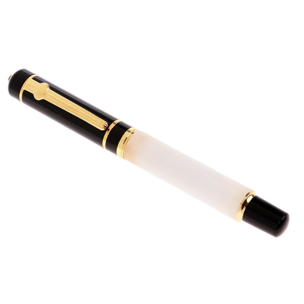 Chinese Porcelain with Metal Golden Design Mediun Roller Ballpoint Pen black