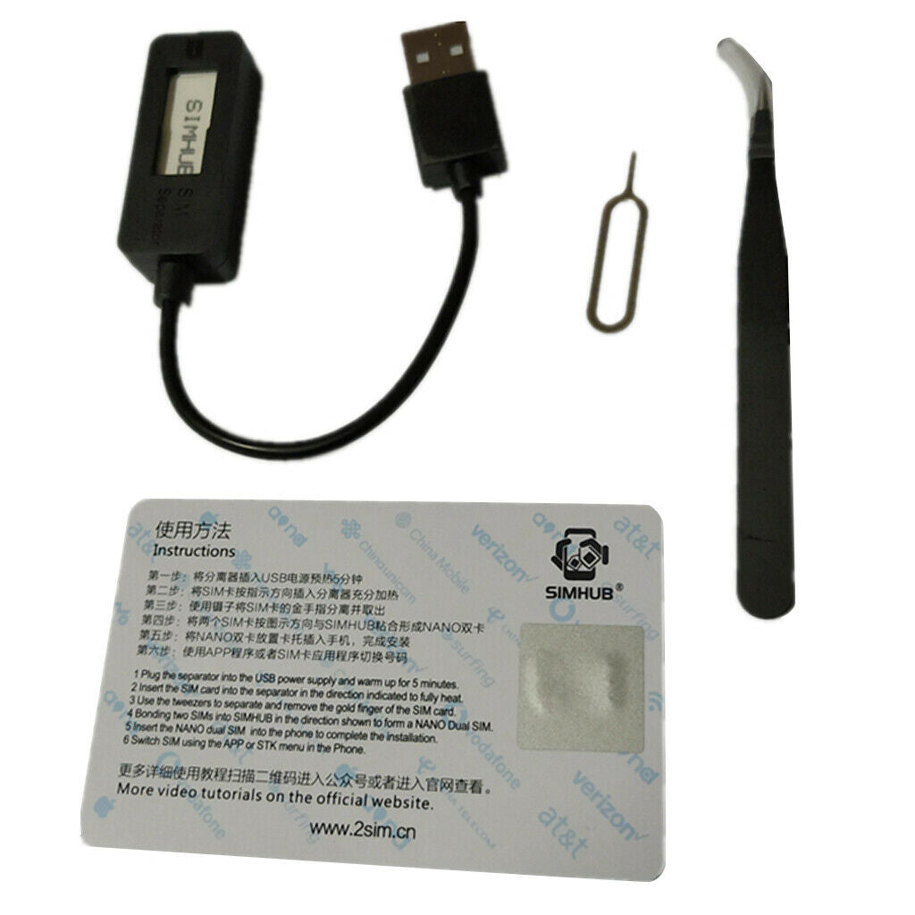 Dual Sim Card Double Adapter Convertor For   5/6/7Plus/8/XS