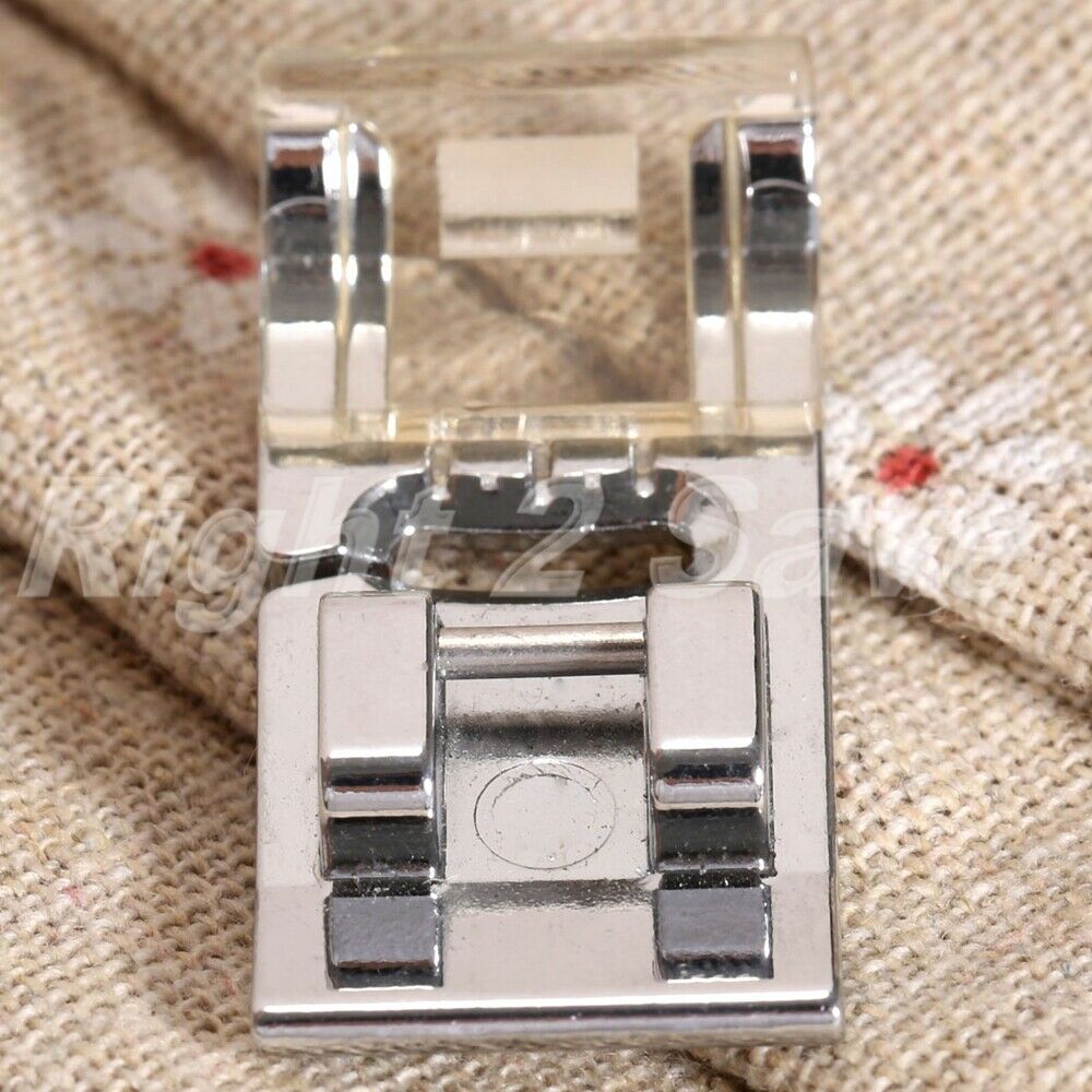 35mm*17mm Transparent Standard Presser Foot For Janome Brother Sewing Machine