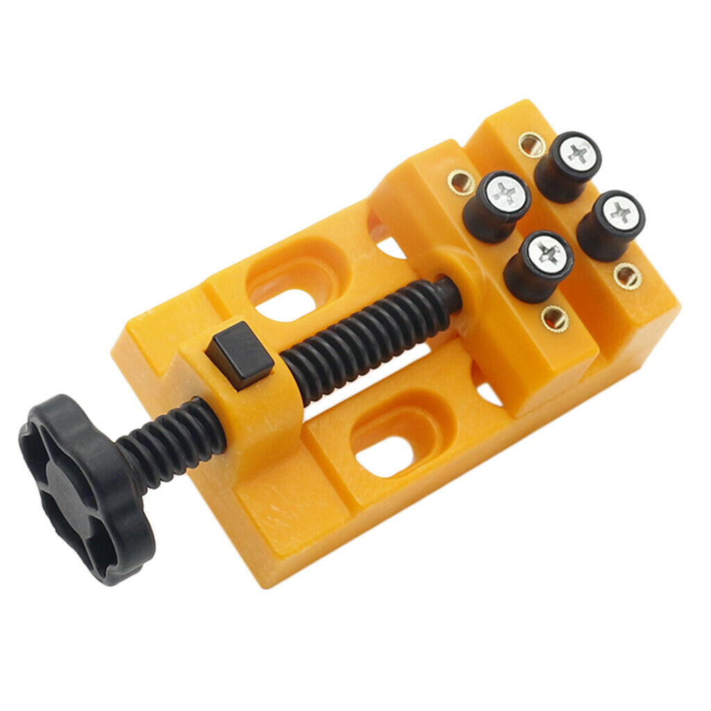 2Set MIni Vice Watch Repairing Table Bench Vice for DIY Sculpture Hobby Tool