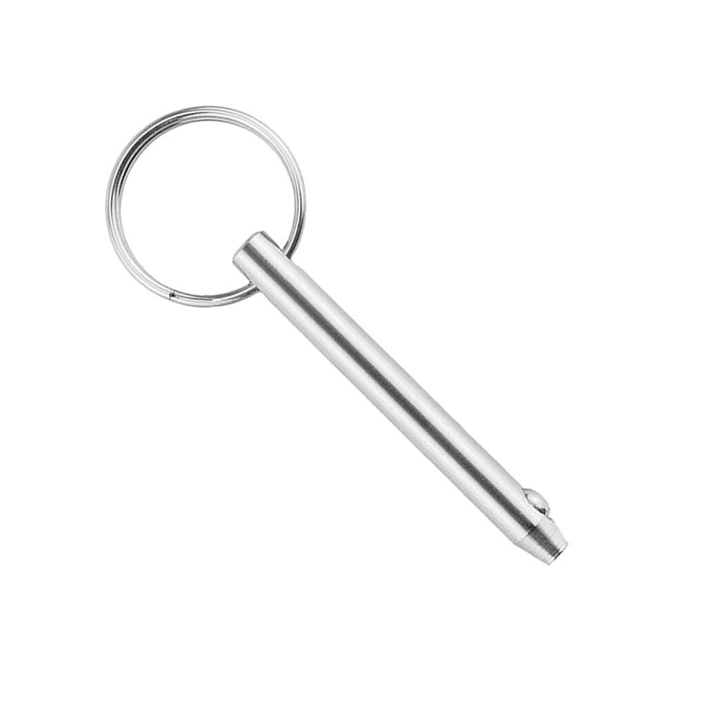 Qty(2) Stainless Steel Quick Release Pin for Bimini Top Deck Hinge Fitting -