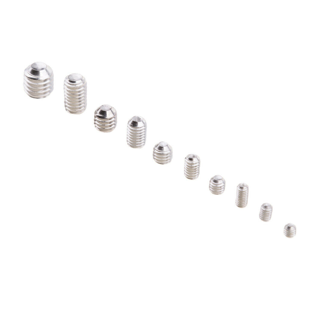 200pcs Headless Screw Hex Socket Assortment Kit M3-m8