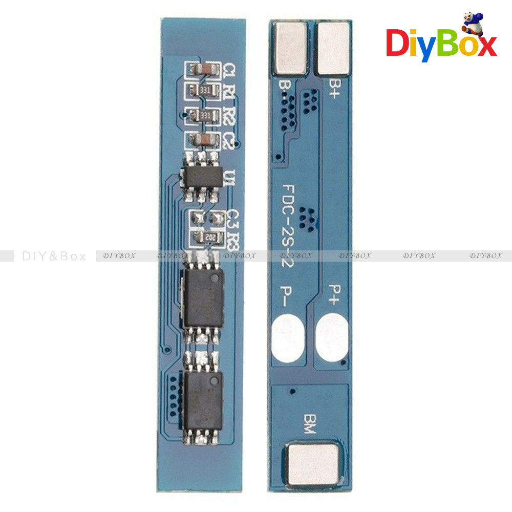 2S 2-Cell Li-ion Lithium Battery 18650 Charger Protection Board 3A 7.4V 8.4V New