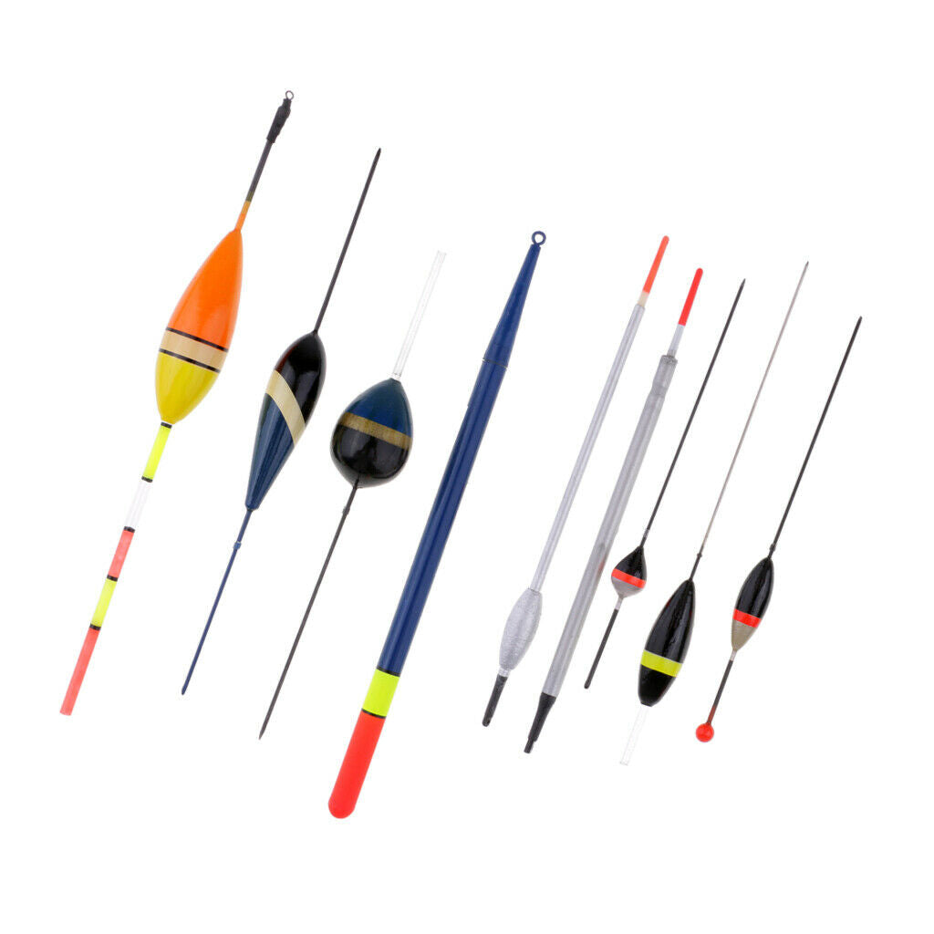 Assorted Sizes Lot Fishing Lure Floats Bobbers Slip Drift Tube Carp Fishing