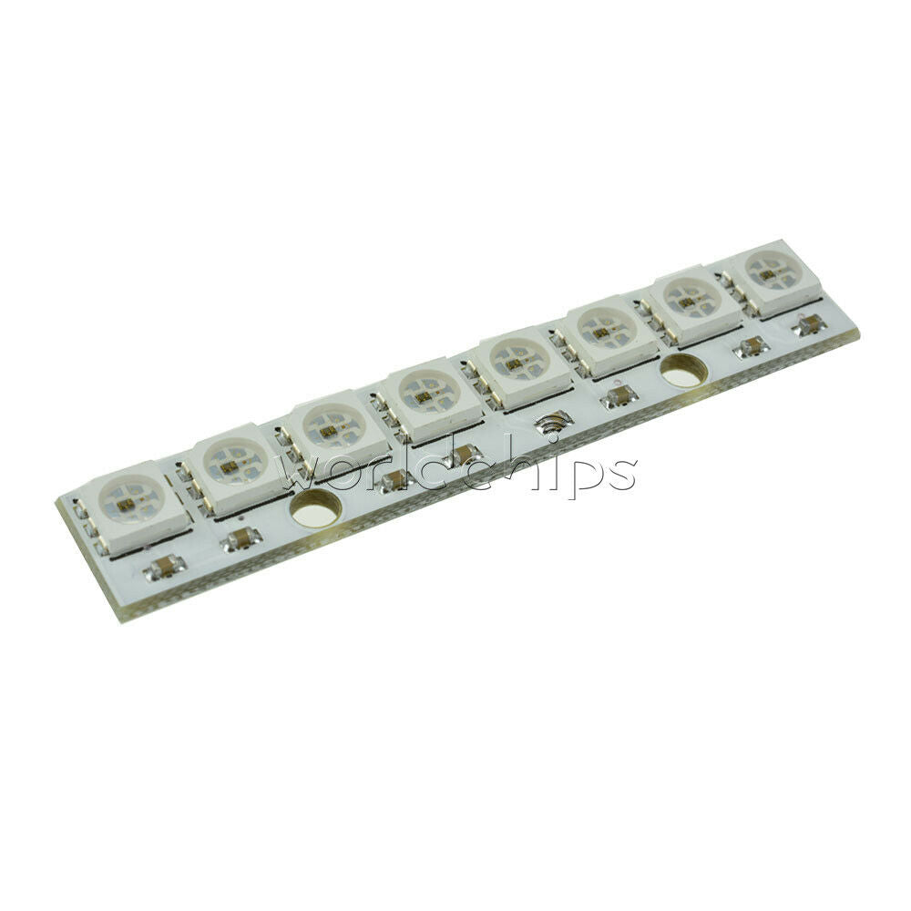 8-Bit 5050 WS2812 RGB LED Driver Board 5V Lamp Panel Module For Arduino AVR PIC
