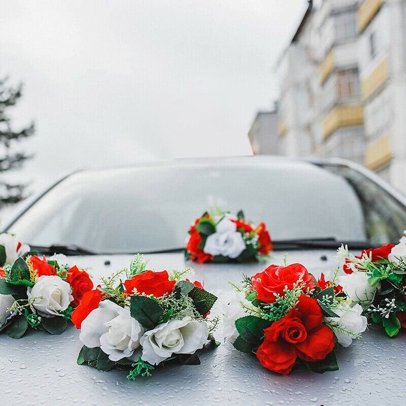 4Pcs Floral Foam Cage Flower Holder with Floral Foam and Suction Cup for WedU2L6