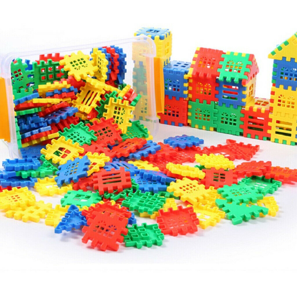 100pcs Building Blocks Toys Educational Toddlers Baby Gift DIY House Castle