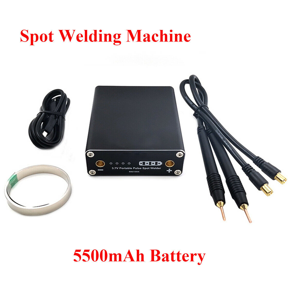 5500mAh Battery Type-C Port Handheld Mini Spot Welding Machine With Metal Case