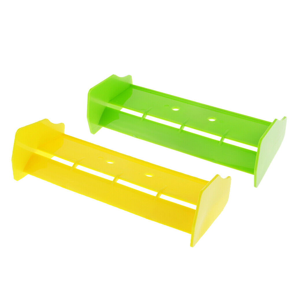 2x Tail Wing For HSP 94106 94107 94166 RC 1/10 Car Buggy Spare Replacement
