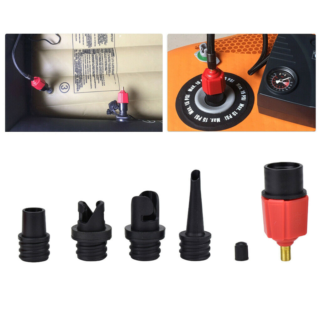 Quick Valve Adapter For Inflatable Pump Applicable To Various