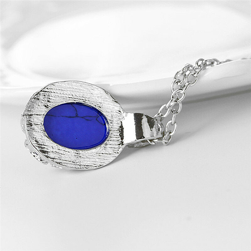 Film The Vampire Diaries Katherine Anti-sunlight Lapis Lazuli Pendant Neck.l8