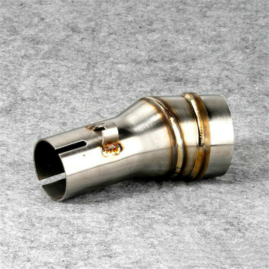 Motorcycle Exhaust Muffler Pipe Middle Pipe Connector Kit 51mm to 35mm Convertor