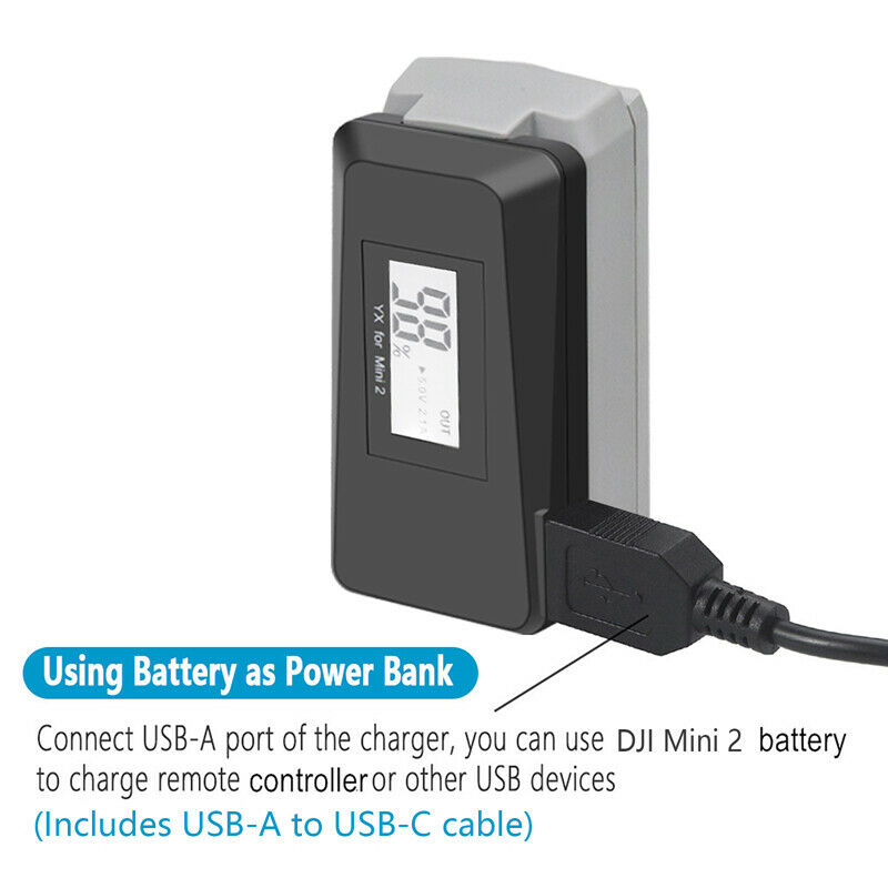 For Mavic Mini 2 Fast Charger Battery USB For DJI Mavic Mini 2 Accessories