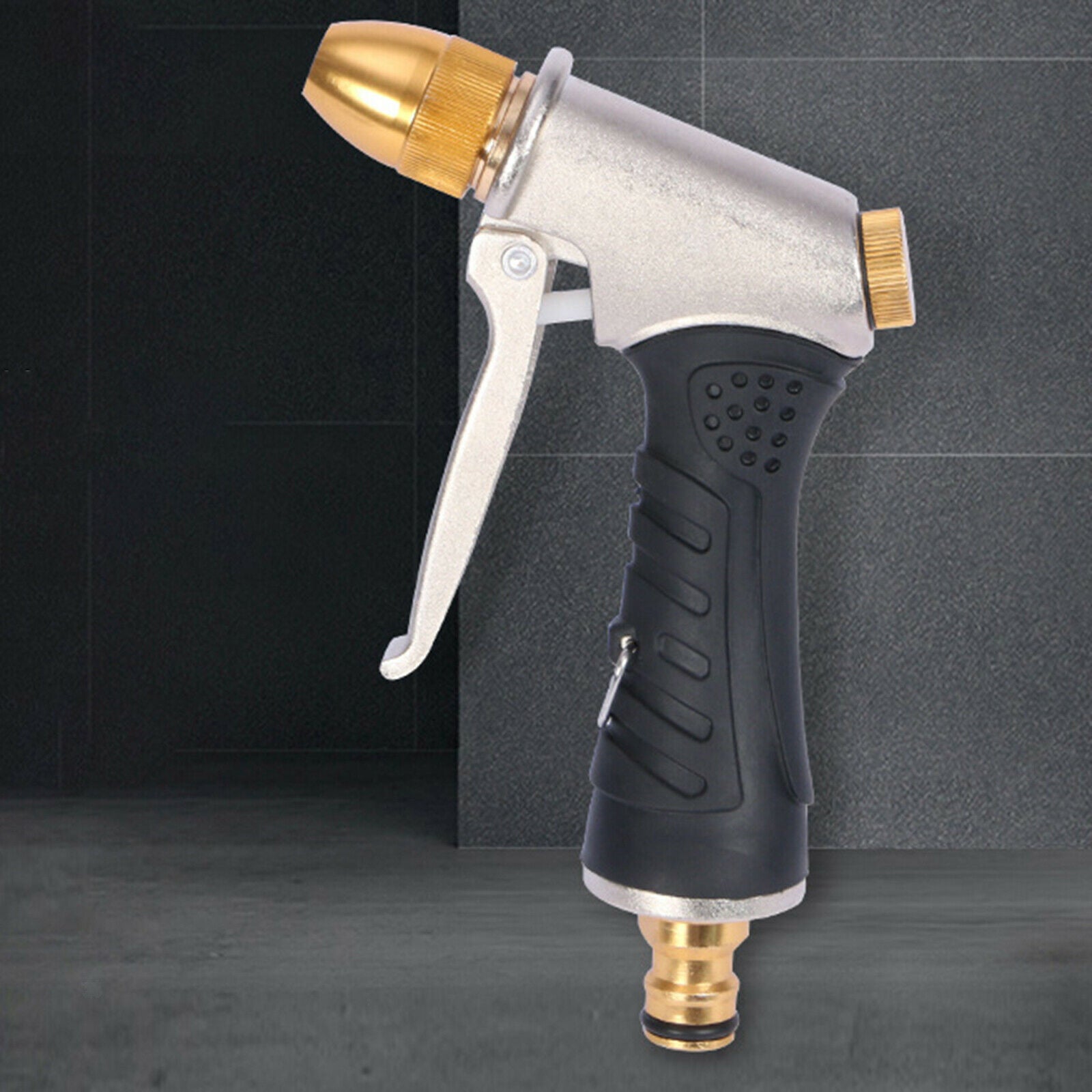 Upgrade Garden Hose Nozzle Brass Water Hose Nozzle Sprayer 3 Spraying Modes