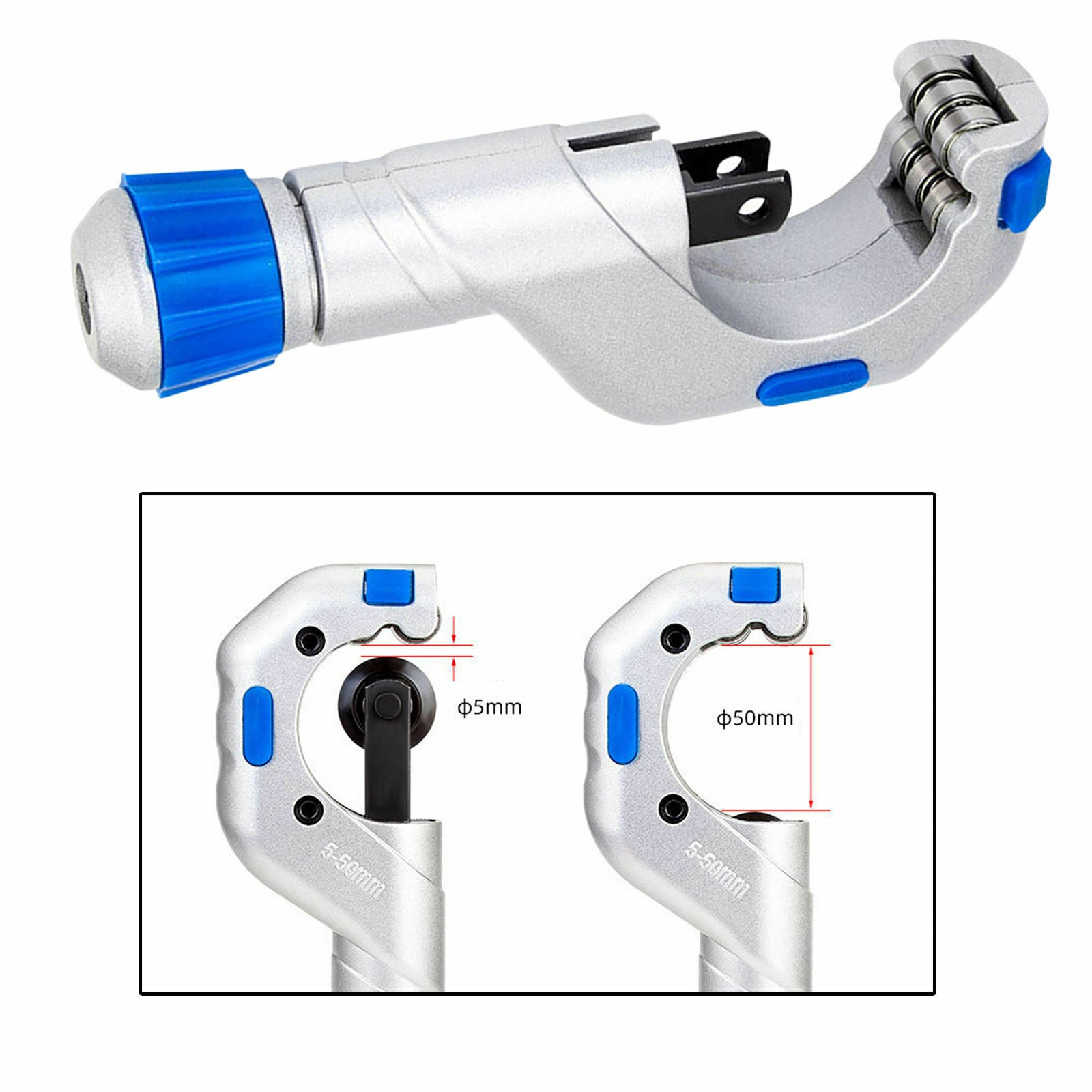Bike Tubing Cutter Bicycle 5-50mm Handlebar Seat Post with Cutting Wheel