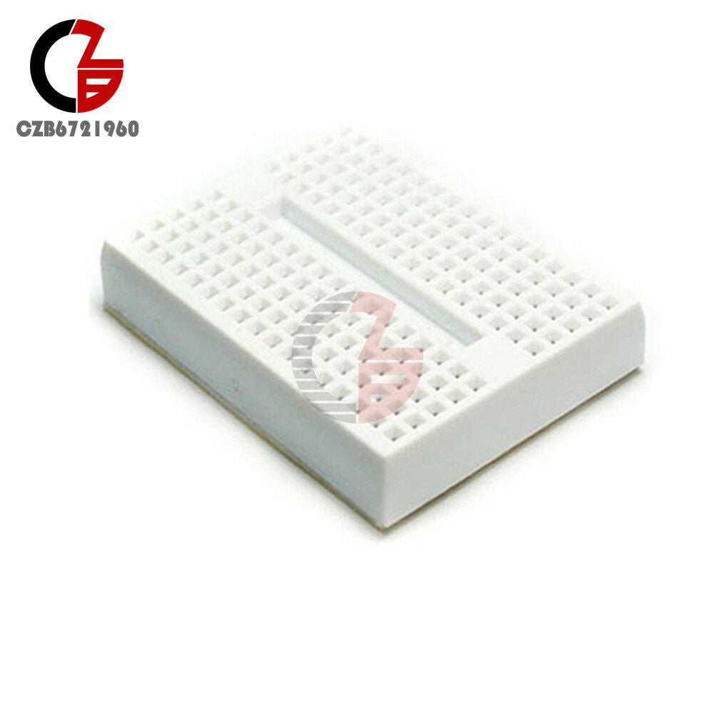 10PCS Mini White Solderless Prototype Breadboard 170 Tie-points For Arduino