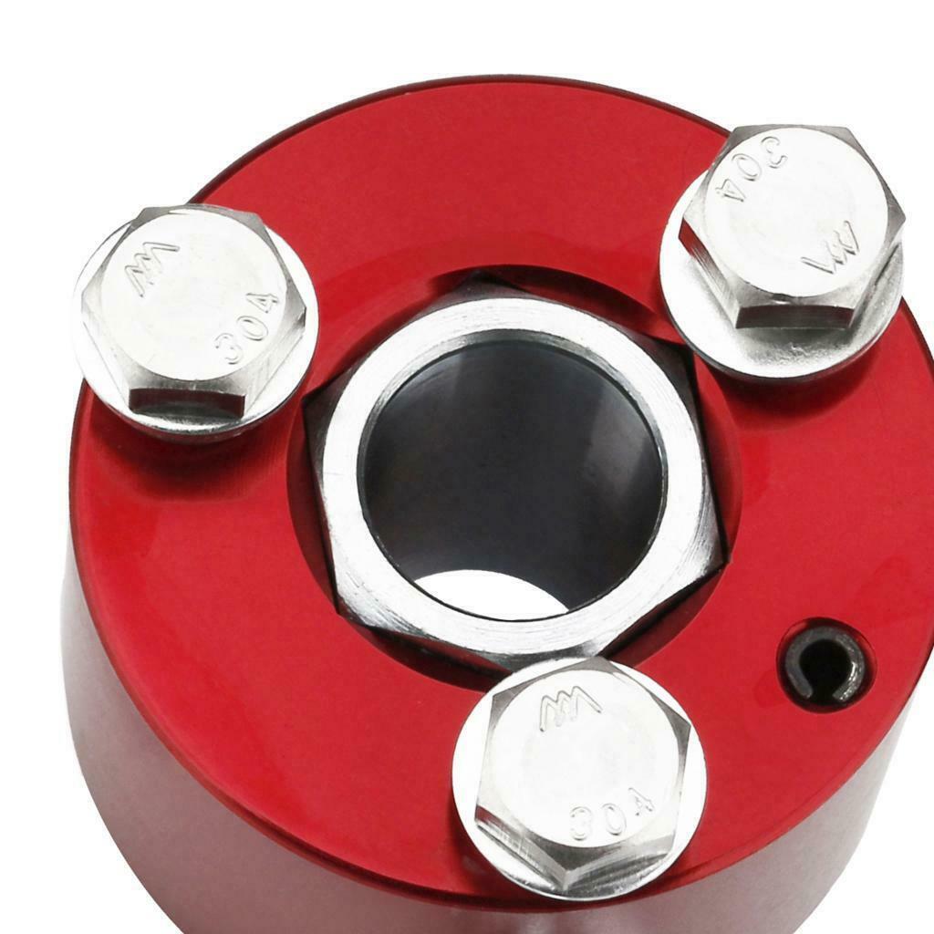 Car Steering Wheel Quick Release Disconnect Hub Adapter Kit YC101451 Red