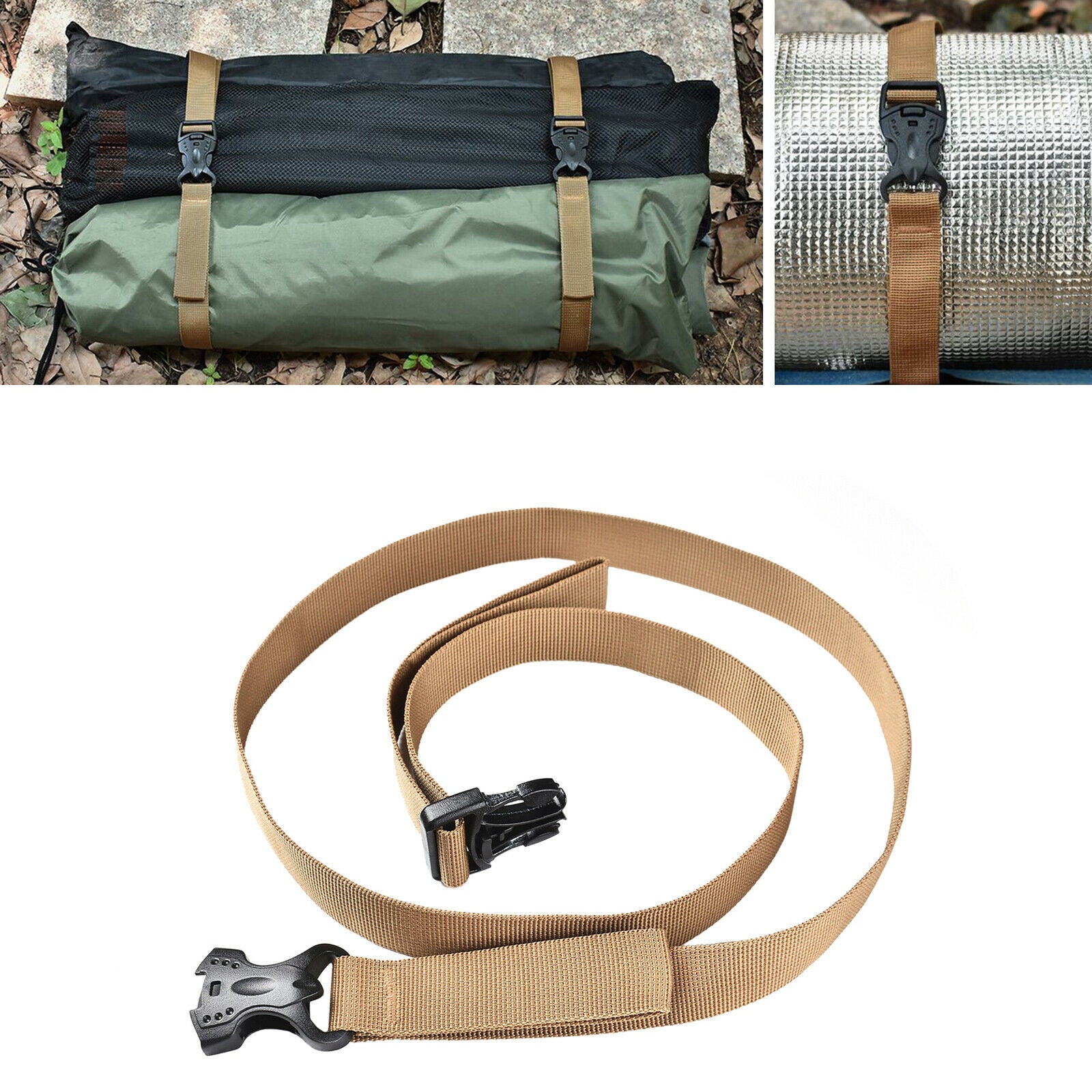 Travel Luggage Strap Suitcase Packing Belt Cargo Truck Kayak Lashing Strap