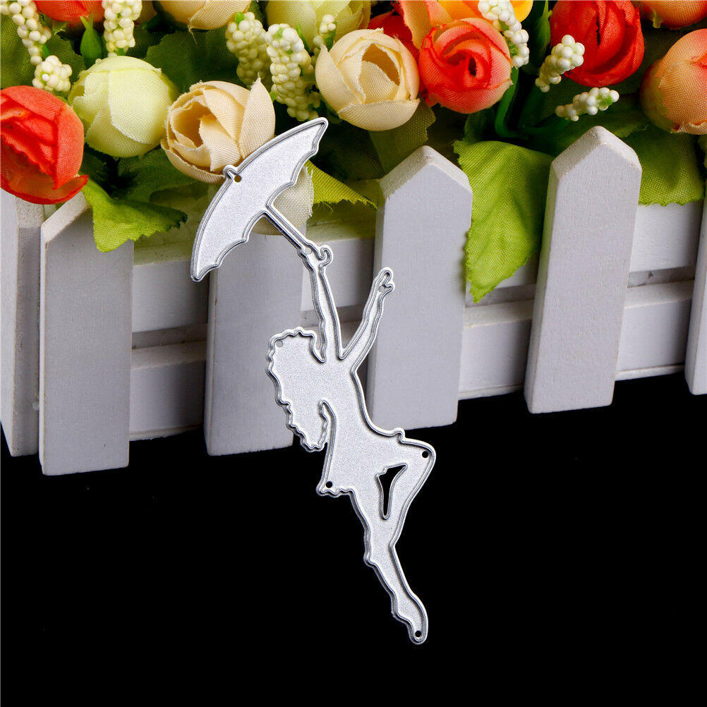 umbrella dancer scrapbook cutting dies metal die cut for DIYscrapbooking d.l8