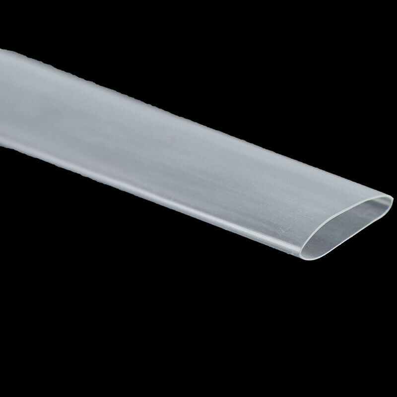 150Pcs 100mm 2:1 Heat Shrink Tubing Polyolefin Transparent Tube Sleeving .l8
