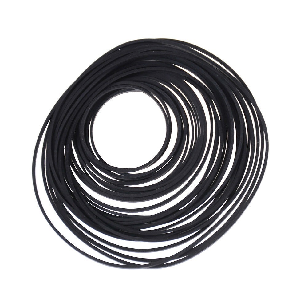 40pcs Small Fine Pulley Pully Belt Engine Drive Belts For DIY Toys Module Car
