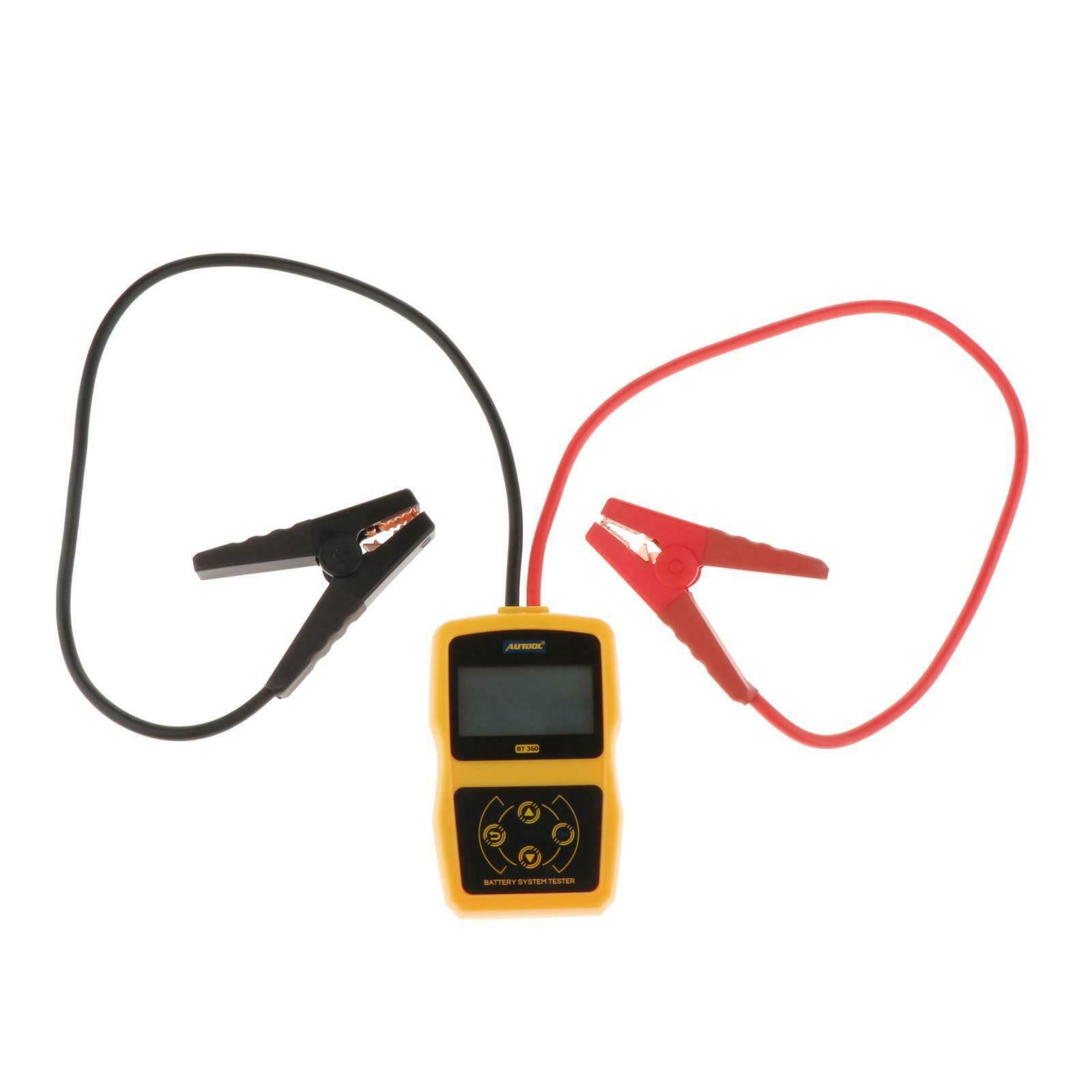 12V Automotive Car Battery Tester Charging Cranking Test Analyzer Tool