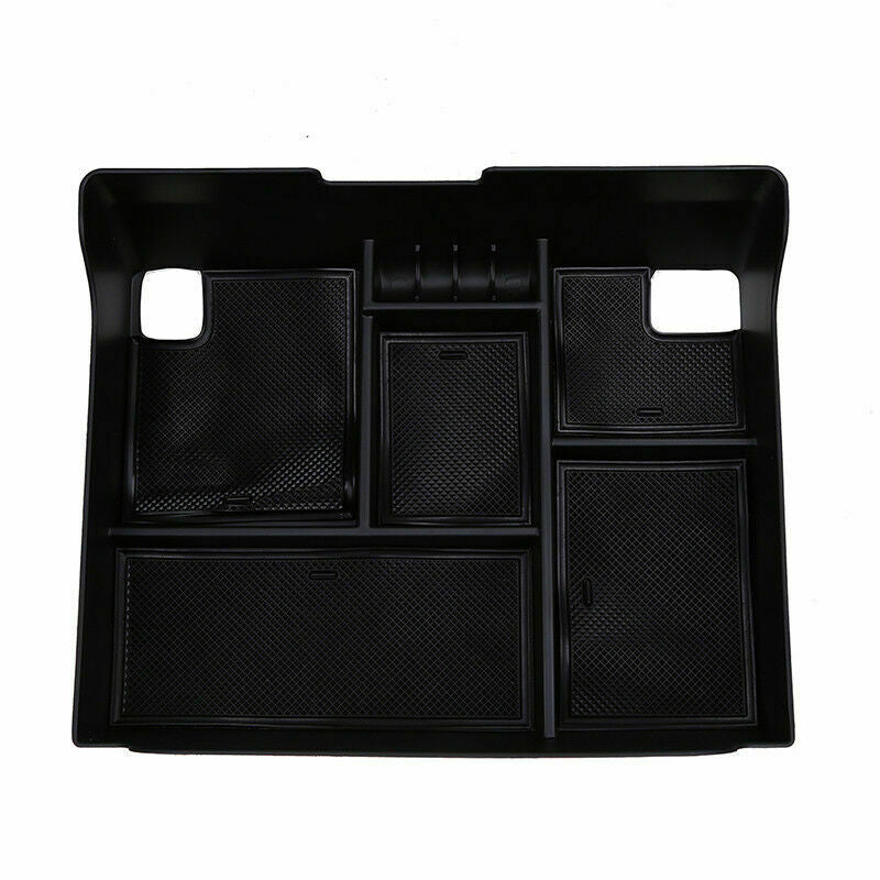 Car Armrest Storage Central Console Organizer Box Fit For Cadillac ESCALADE 2015