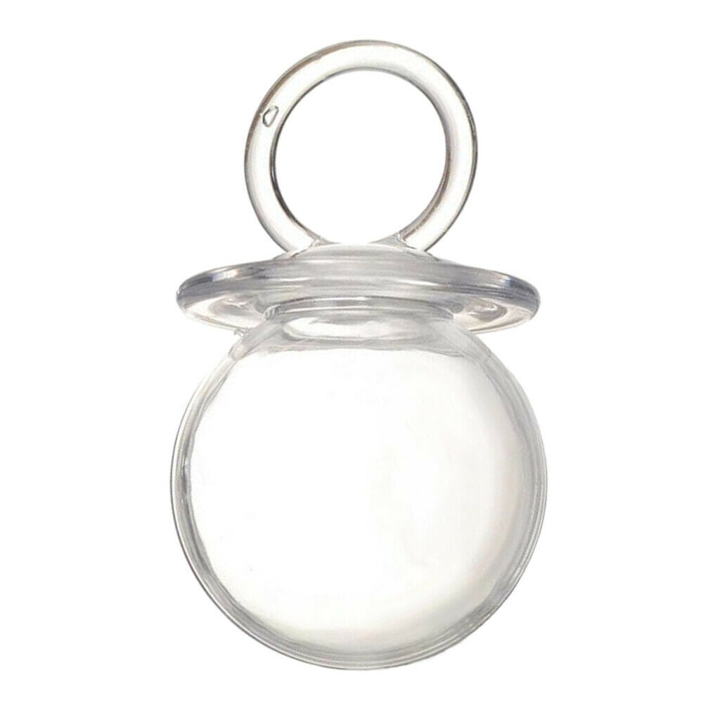 Pacifier Shape Baby Shower Candy Bottle Favor 12