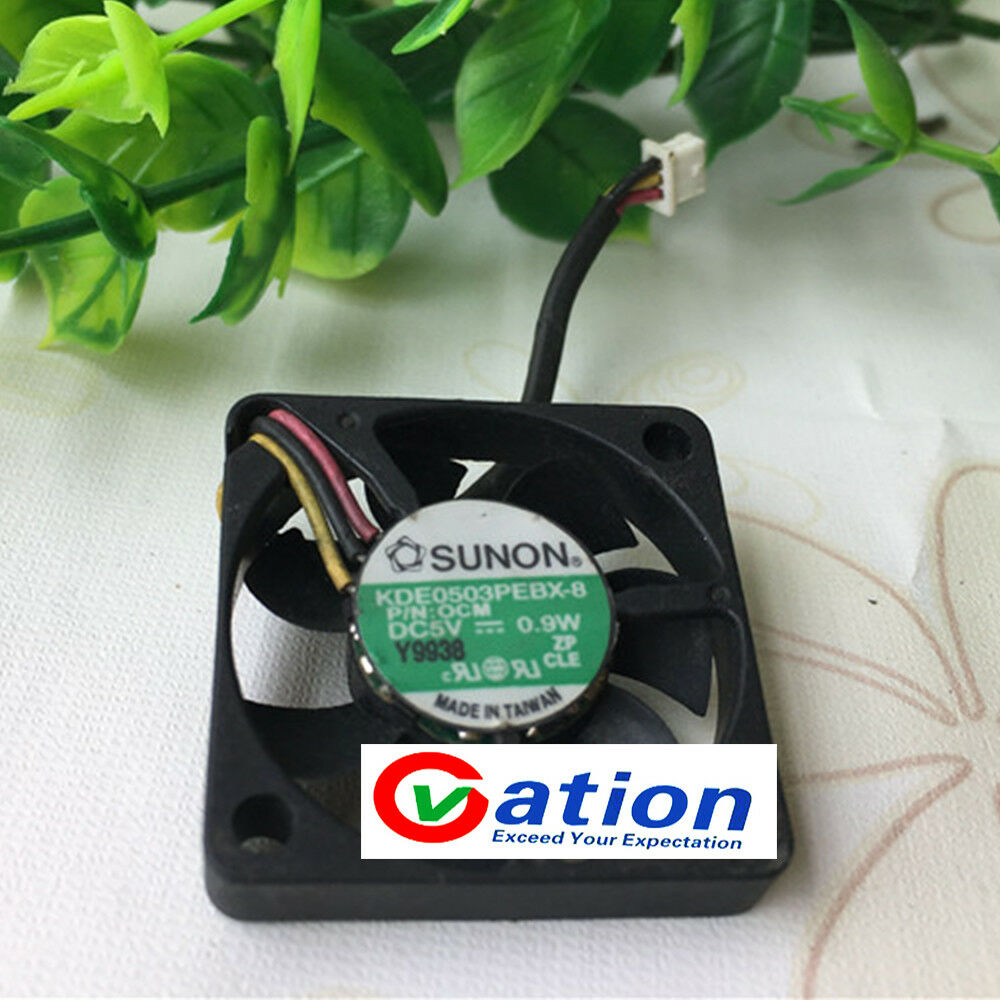 For Sunon KDE0503PEBX-8 Fan 5 Volt 0.9W 30mm x 30mm x 6mm