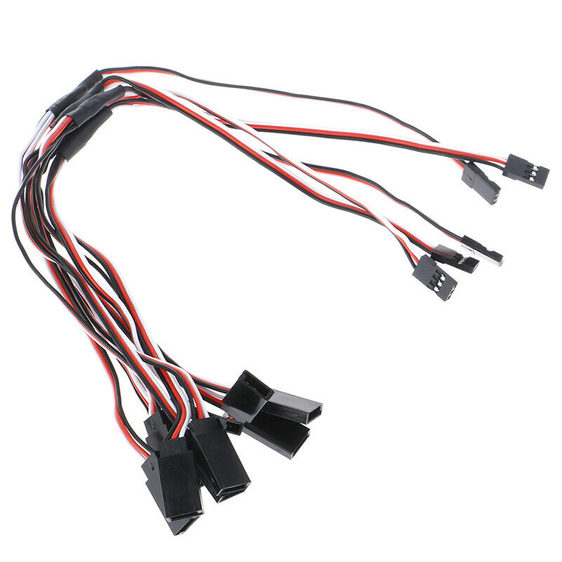 5Pcs 30cm Y Style Servo RC Extension Lead Wire Cord Cable For JR Futa.l8