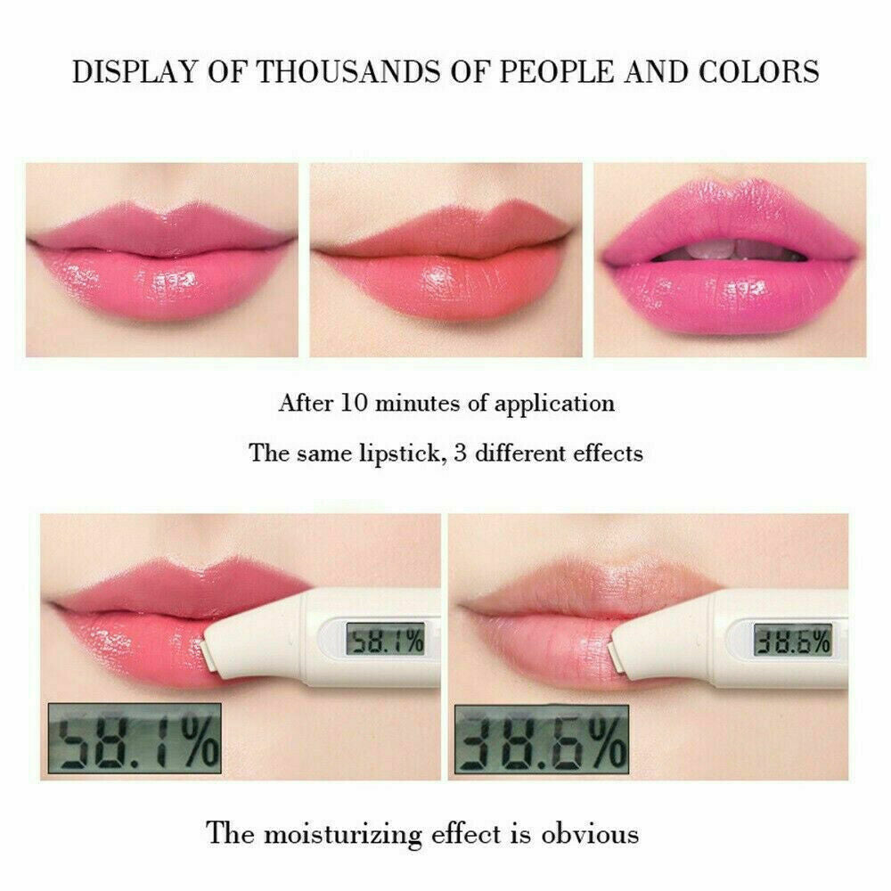 100% Aloe Vera Magic Lip Balm Temperature Color Change Natural Moisture Lipstick