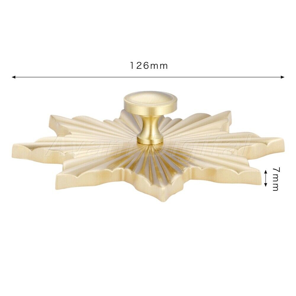 Fashion Golden Door Knob Pull Handles Cupboard Cabinet Drawer Pulls Furniture
