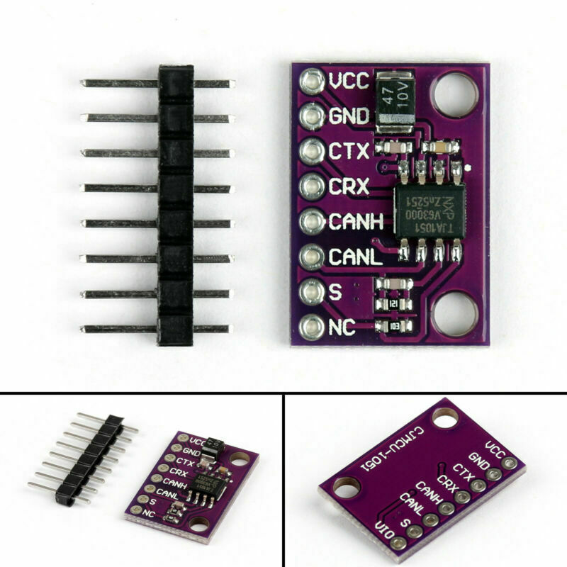 5Pcs CJMCU-1051 TJA1051 High Speed Low Power Consumption CAN Transceiver Module