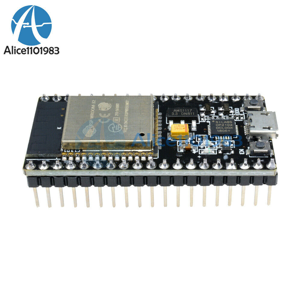 2PCS ESP32 ESP32S CP2102 Development 2.4GHz Dual-Mode WiFi & Bluetooth Antenna