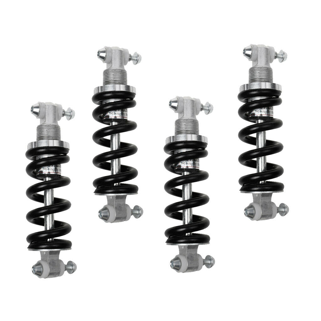 4 pcs 1500lb 150mm Bike Shock Absorber Spring Bicycle Suspension Cycle Parts