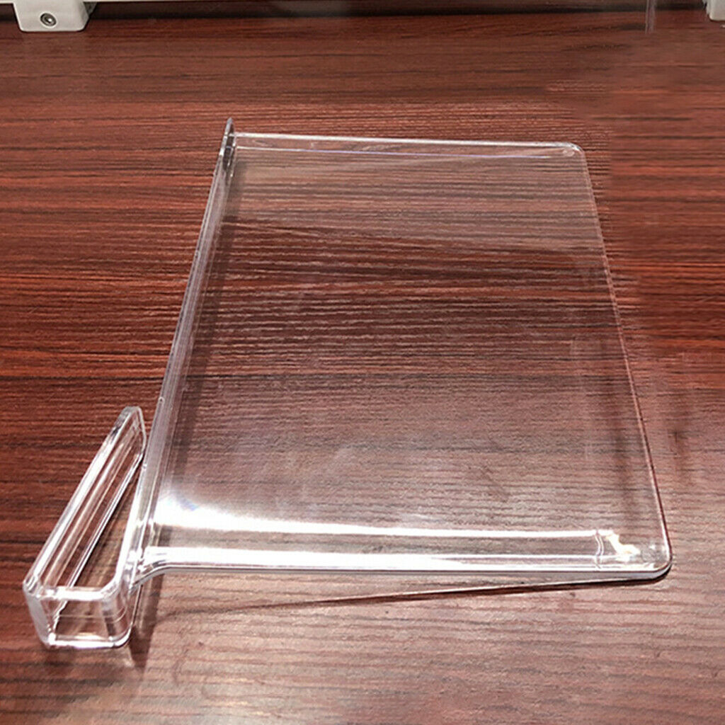 Multipurpose Clear Acrylic Shelf Dividers for Organization Kitchen Office