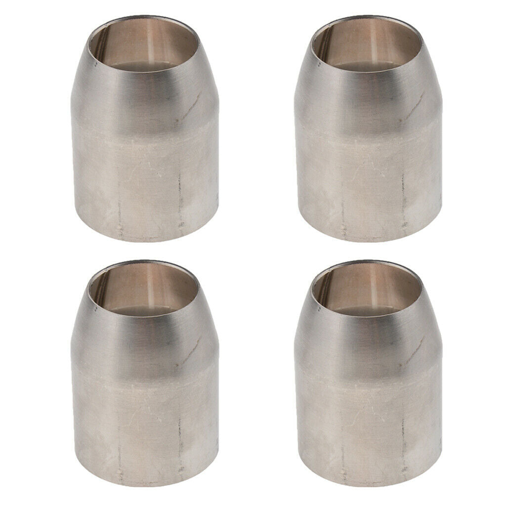 4X 2.0"to1.5" Motorcycle Exhaust Pipe Adapter Reducer Connector for for Suzuki