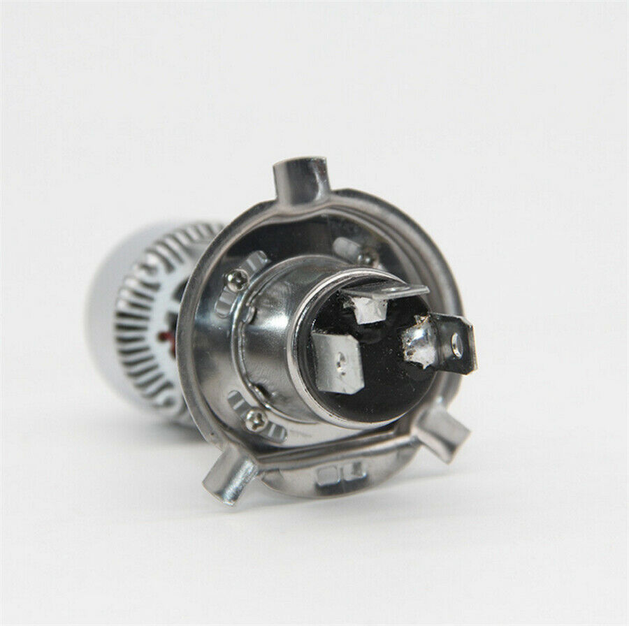 1 Pc H4 9003 HB2 Hi-Lo Beam Motorcycle LED Spotlight Double Side Illuminate IP67